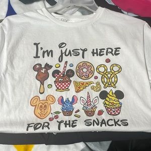 Disney snack shirt